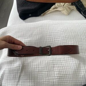 EUC Vintage Polo by Ralph Lauren Brown Leather Belt